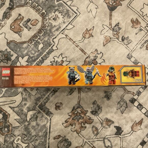 NISB LEGO CRAGGER'S FIRE STRIKER 70135 Set Legends of Chima Vornon Retired - Picture 6 of 7